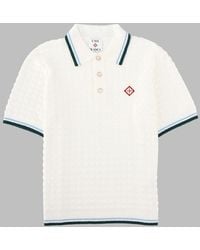 CASABLANCA - Mini Polo Shirt For Fw26 - Lyst