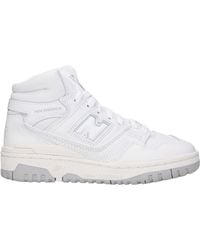 New Balance - Sneakers 650 Uomo Pelle Bianco - Lyst