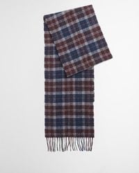 Barbour - Tartan Lambswool Scarf - Lyst