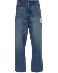 Maison Mihara Yasuhiro - Stonewashed Jeans - Lyst