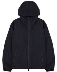 Emporio Armani - Zip-Up Hooded Jacket - Lyst