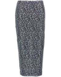 ROTATE BIRGER CHRISTENSEN - Midi-Kokerrok - Lyst