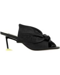 Givenchy - Leather Boudoir Mules - Lyst