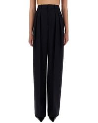 Saint Laurent - Wide-Leg Pants - Lyst