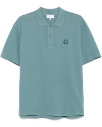 Maison Kitsuné - Poloshirt Mit Bold Fox Head-Patch - Lyst