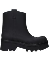 Chloé - Raina Femmes Bottes En Caoutchouc Noir - Lyst