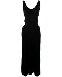 Chloé - Maxi-Jurk Met Gekreukt-Effect - Lyst