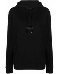 Saint Laurent - Logo Hoodie Sweatshirt - Lyst
