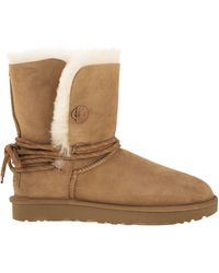 UGG - Bailey Tie Wildleder -Knöchelstiefel - Lyst