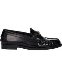 Versace - Leather Loafer - Lyst