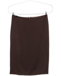 Tom Ford - Silk Pencil Skirt - Lyst
