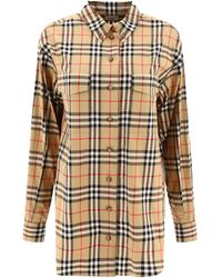 Burberry - Chemise Check - Lyst