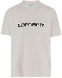 Carhartt - Script T-Shirt - Lyst