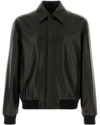 Fendi - Leather Jacket - Lyst