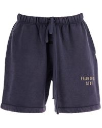 Fear Of God - High Waisted Cotton Sports Shorts - Lyst