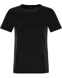 Max Mara - Reno Crew Neck Cotton T Shirt - Lyst