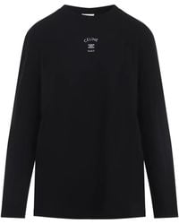 Celine - Long Sleeved T Shirt - Lyst
