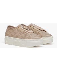 MCM - Skyward Platform Sneakers In Lauretos - Lyst
