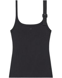 Courreges - Top With Buckle - Lyst