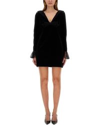Nina Ricci - Abito Mini Con Fiocco - Lyst
