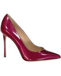 Sergio Rossi - Godiva Lederen Pompen - Lyst