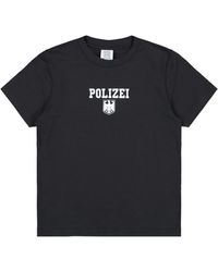 Vetements - Polizei Fitted T Shirt - Lyst