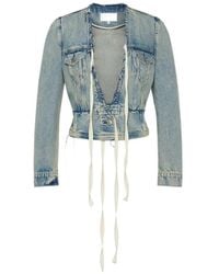 Maison Margiela - Denim Cotton Jacket - Lyst