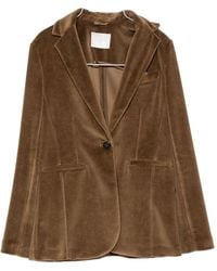 Circolo 1901 - Velvet Effect Blazer - Lyst