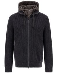 Herno - Strickjacke aus -Wolle - Lyst