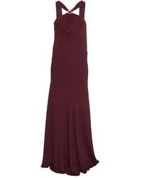 forte_forte - Silk Blend Long Dress - Lyst