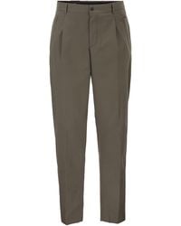 PT Torino - Active Stretch Technical Cotton Trousers - Lyst