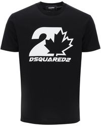 DSquared² - Cool fit bedrucktes T -Shirt - Lyst