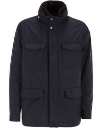 Fedeli - Trieste Rain Jacket And Shearling - Lyst