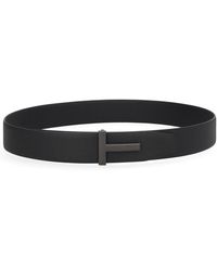 Tom Ford - Belt With Buckle "T" - Lyst