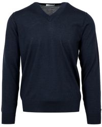 Paolo Pecora - Sweaters Blue - Lyst