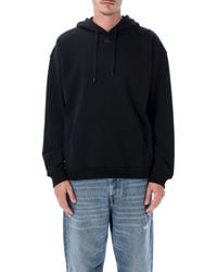 DIESEL - Relaxed-Fit Hoodie With Kangaroo Pocket - Lyst