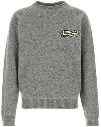 DSquared² - Dsquared Melange Wool Blend Sweater - Lyst