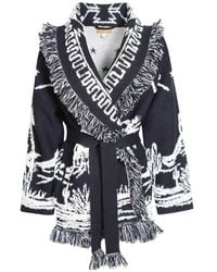 Alanui - Canyon Spirit Fringed Cardigan - Lyst