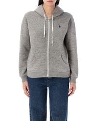 Polo Ralph Lauren - Sudadera De Felpa Con Cremallera - Lyst