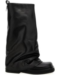 The Attico - Stivali Combat 'Robin' Neri - Lyst