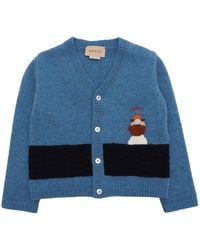 Gucci - B L/S Cardigan Wo Plain St W/L - Lyst