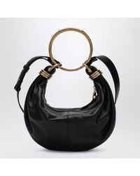 Chloé - Glossy Calf Leather Hobo Bag - Lyst