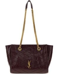 Saint Laurent - Leather Mini Niki Shoulder Handbag - Lyst