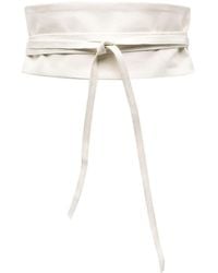 FURLING BY GIANI - Geisha Tie-Fastening Leather Belt - Lyst