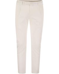 PT Torino - Dieci Stretch Baumwollhose - Lyst