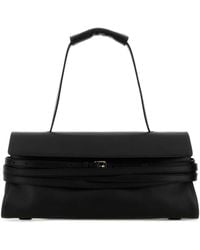 Moschino - Nappa Leather Shoulder Bag - Lyst