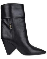 Saint Laurent - Stivaletti Niki - Lyst