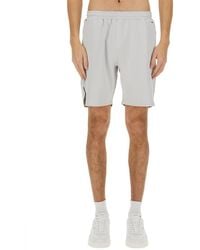 BOSS - Technical Fabric Bermuda Shorts - Lyst