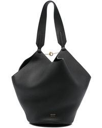 KHAITE - Lotus kleine Ledertasche - Lyst