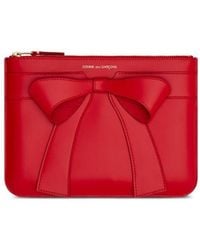 Comme des Garçons - Leather Credit Card Case - Lyst